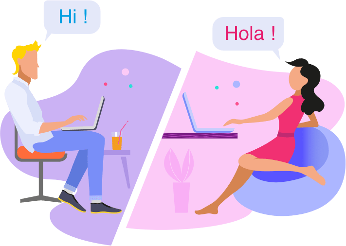 Instant chat translation on TwoCum | Live Video Chat with Random People